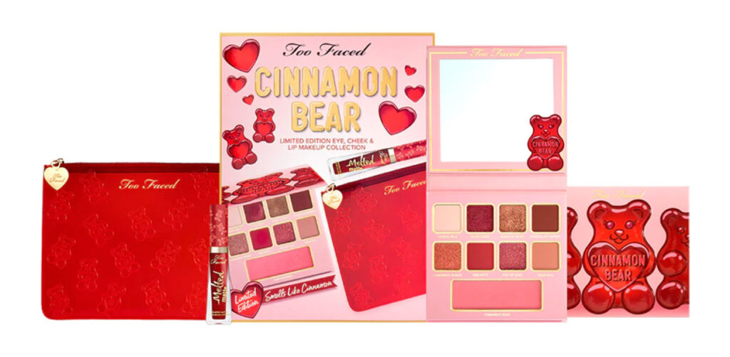 Too Faced Natale 2020 Cinnamon Bear idee regalo per lei
