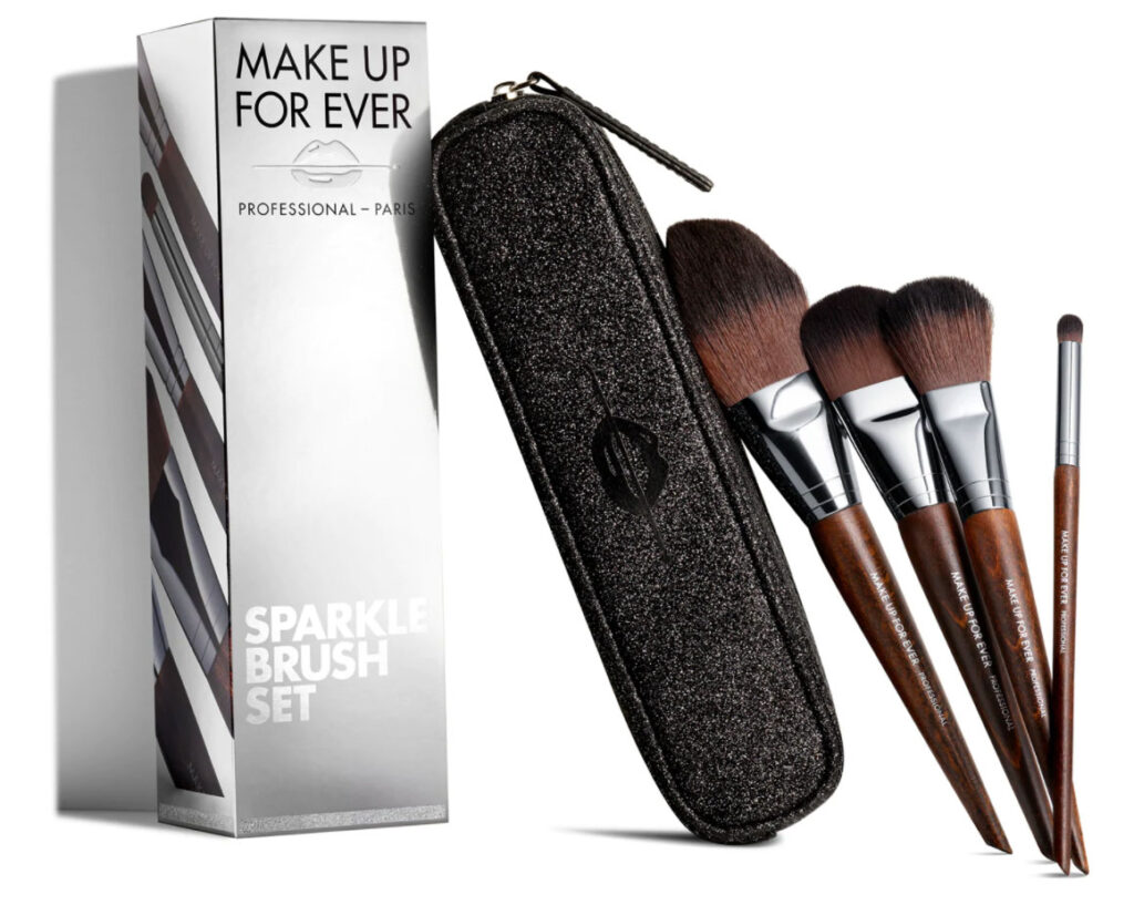 Make Up For Ever Sparkle brush set Natale 2020 pennelli